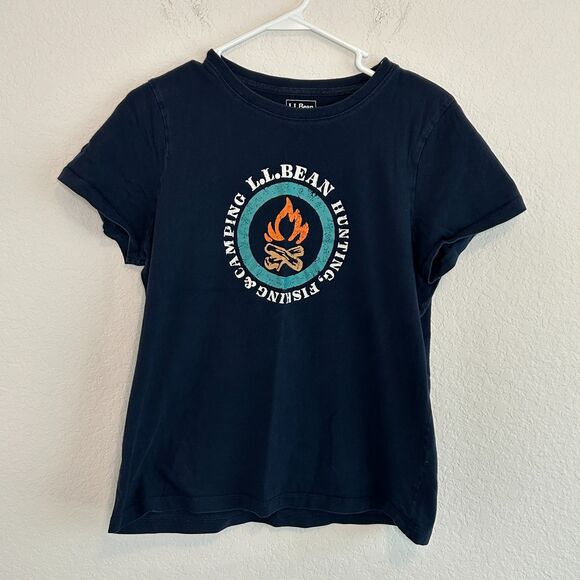 L.L. Bean Campfire S'mores Pajama Set Women's Sz M - Picture 3 of 5